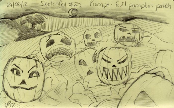 Ghoulish Pumpkins! by Lauren Phillips